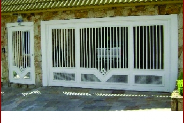 Portão de residência (Portões para casas)